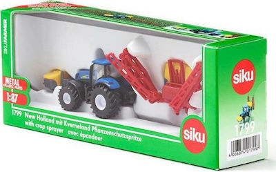 Siku New Holland Tractor with Kverneland Crop Sprayer Tractor Pickup Truck for 3++ Years 1799