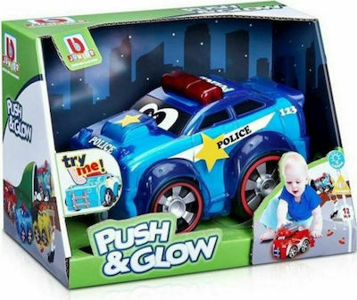 Bburago Junior Push & Glow Police Car Auto Polizei für 3++ Jahre 89004