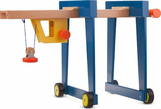 New Classic Toys Baby Aktivitätsspielzeug Fahrzeug Gabelstapler Für Container Mit Rädern Aus Hölzern Für 36+ Monate