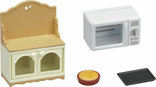Epoch Toys Microwave Cabinet Sylvanian Families για 3+ Ετών