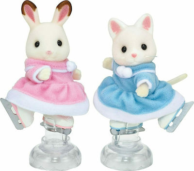 Epoch Toys Παιχνίδι Μινιατούρα Ice Skating Friends Sylvanian Families για 3+ Ετών 12.9εκ.