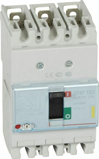 Legrand DPX3 Industrial Power Διακόπτης Ισχύος 3P 100Α 16kA 420005