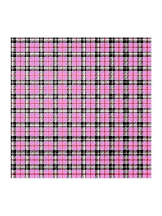 Lino Home Kariert Tartan 301 Pink 90x90cm