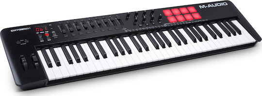 M-Audio Midi Keyboard Oxygen 61 MKV with 61 Keyboard Black