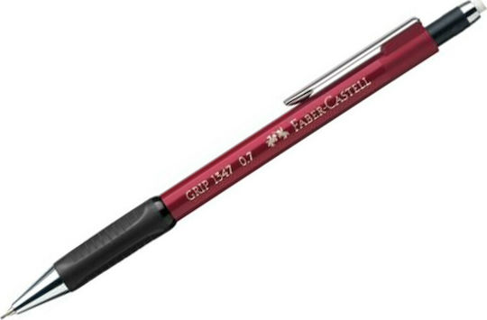 Faber-Castell Mechanical Pencil for Drawing 1pcs Red