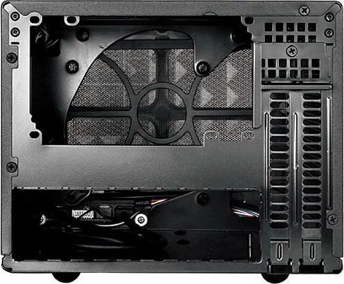 Silverstone SG13 Mini Tower Κουτί Υπολογιστή Μαύρο