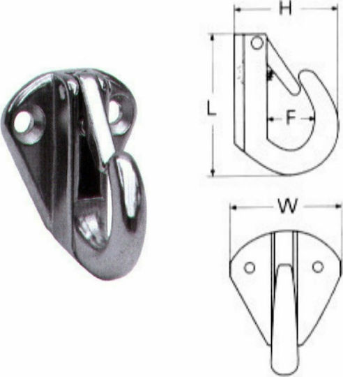 Steyr Metal Wall Hanger 3.4x2.4x3.8cm