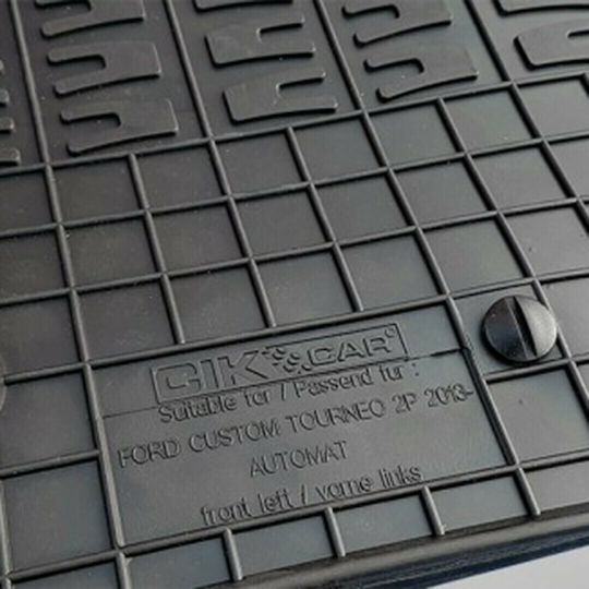 Cik Предни Постелки 2бр от Маркуч за Ford Tourneo 2018+ Черни