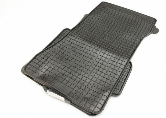 Petex Σετ Μπροστινά και Πίσω Πατάκια 4τμχ για Mercedes-Benz C Class 2000-2007 Μαύρα