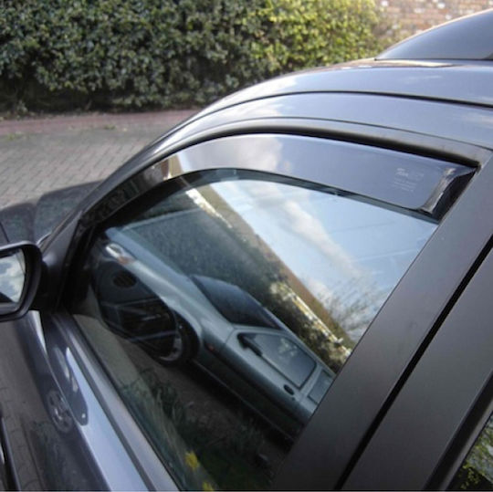 Heko Set of Windbreakers Front Car Dark Fime for Mercedes-Benz E Class 2pcs