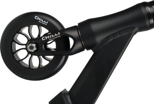 Chilli Kids Scooter Reaper 2-Wheel Freestyle for 8+ Years Black