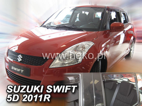 Heko Комплект Ветробрани Dark Fime за Suzuki Бърз 4бр