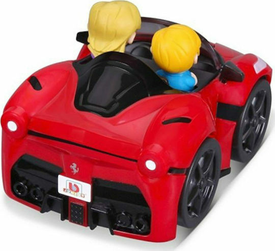 Bburago Vehicle Junior Ferrari Poppin Drivers with Lights for 12++ Months (Various Designs/Assortments of Designs) 1pc