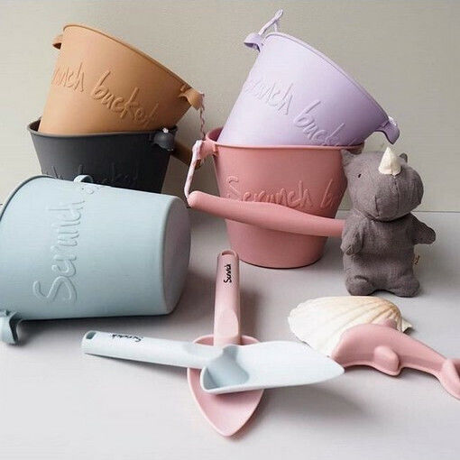 Scrunch Silicone Gray
