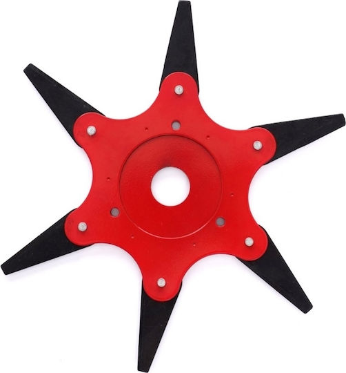 Tagred Brush Cutter Head 6 Blades Blade / Disc for Brush Cutter 25.4mm CZ0026
