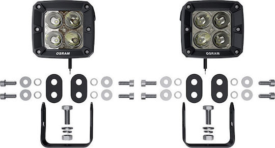 Osram Cube VX80-SP Square Headlights Car LED Universal 12V 7.5W 114cm 2pcs