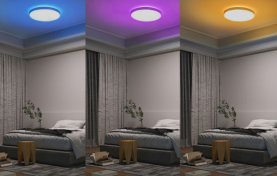 Yeelight Arwen 450S Кръгла На открито LED Панел 50W с Студено бяло Светлина 6500К 45.5см.