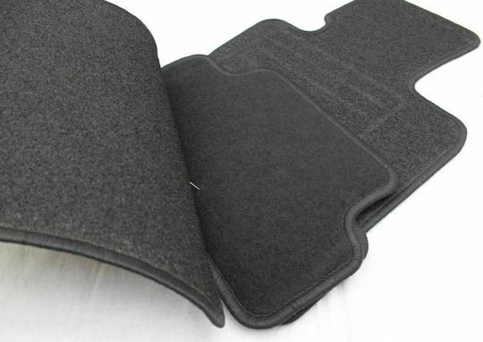 Petex Set of Front and Rear Mats 4pcs for Mini Cooper 2014+ Black