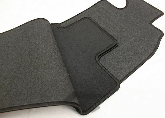 Petex Set of Front and Rear Mats 4pcs for Mini Cooper 2001-2006 Black