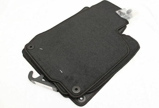 Petex Set of Front and Rear Mats 4pcs for Seat Leon / Toledo 1999-2005 Black