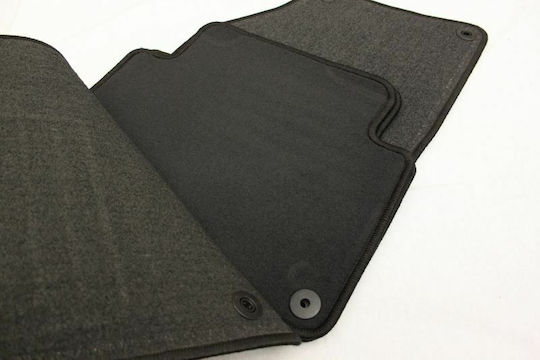 Petex Set of Front and Rear Mats 4pcs for Audi Q7 2006-2014 Black