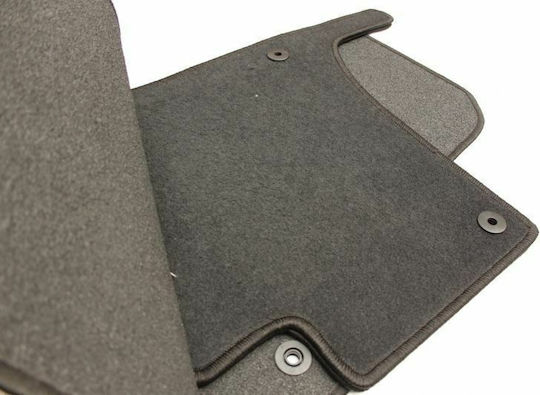 Petex Set of Front and Rear Mats 4pcs for Volkswagen Touareg 2002-2010 Black