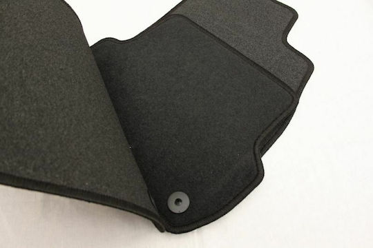 Petex Σετ Μπροστινά και Πίσω Πατάκια 4τμχ για Audi A4 2001-2007 Μαύρα