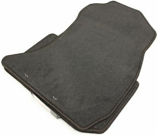 Petex Satz Vorder- und Hintermatten 4Stück aus Teppichboden für Subaru Forstwirt 2013-2018 Schwarz
