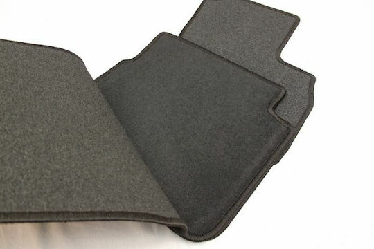 Petex Satz Vorder- und Hintermatten 4Stück aus Teppichboden für Subaru Impreza 2007-2013 Schwarz