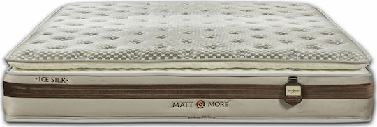 Matt & More Ice Silk Double Anatomic Saltea 140x190x32cm cu Suprapozabil