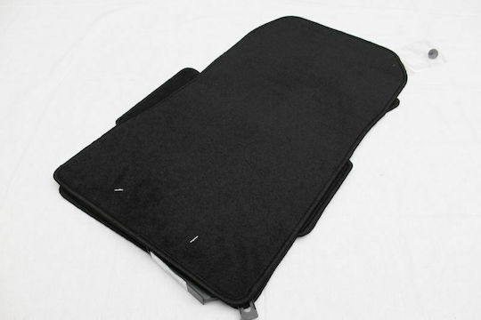 Petex Set of Front and Rear Mats 4pcs for Mercedes-Benz C Class 1992-2000 Black