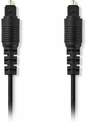 Nedis Optical Audio Cable TOS male - TOS male Μαύρο 3m (CAGP25000BK30)
