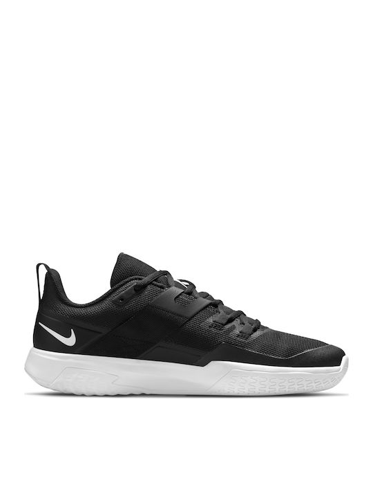 Nike Court Vapor Lite Ανδρικά Παπούτσια Τένις για Σκληρά Γήπεδα Black / White