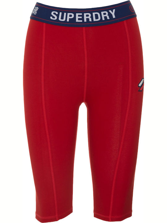 Women's Bike Training Legging High Waisted Red