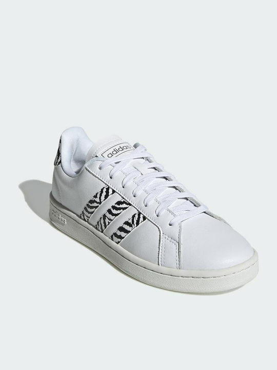 Adidas Grand Court Femei Sneakers Cloud White / Crystal White