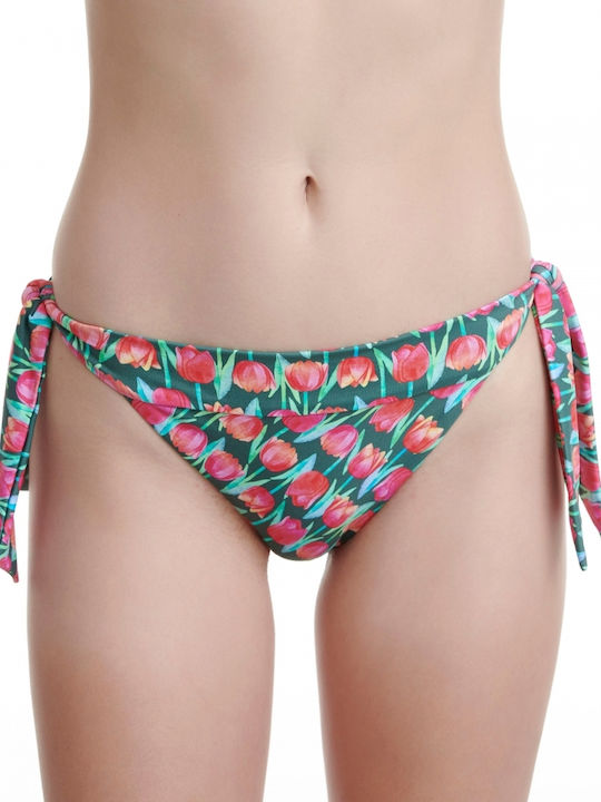 Set Bikini Μπουστάκι με Αφαιρούμενη Ενίσχυση Floral
