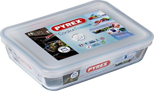 Pyrex Δοχείο Φαγητού Λευκό 2.6lt