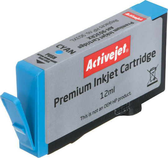 Active Jet Inkjet Printer Compatible Ink HP 903XL T6M03AE 12ml Cyan