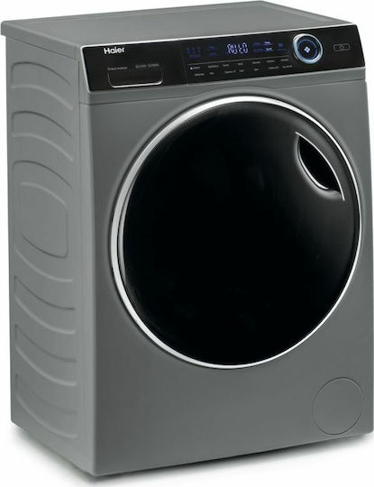 Haier Washing Machine 8kg with Steam Technology 1400 Rounds Gray HW80-B14979S