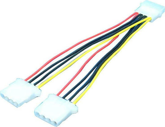 LogiLink Molex cu 4 pini - Molex cu 4 pini Cablu 0.2m Multicolor (CP0001)