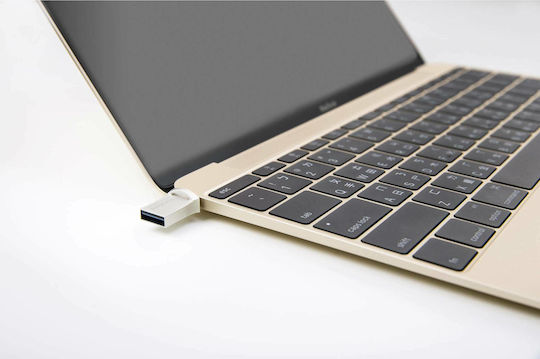 Transcend JetFlash 890 128GB USB 3.1 Stick with connection USB-A & USB-C Silver