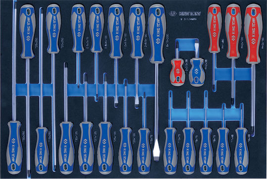King Tony Set 24 Screwdrivers