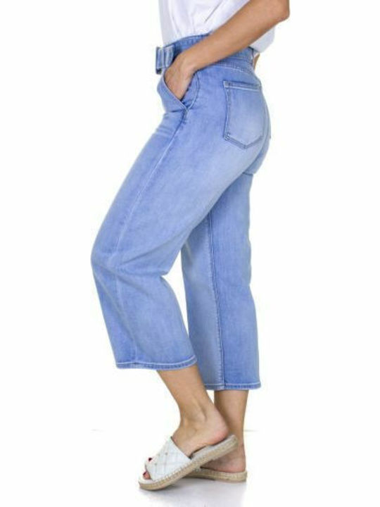 Hoch tailliert Damenjeans