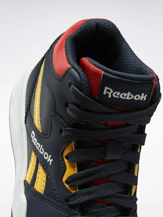 BB4500 Court Παιδικά Sneakers High Ανατομικά Vector Navy / Vector Red / Solar Gold