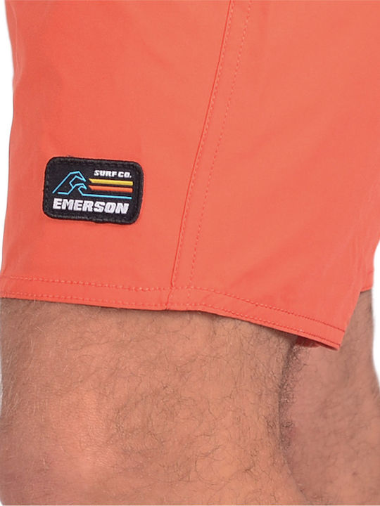 Costum De Baie Bărbați Pantaloni Scurți Portocalii