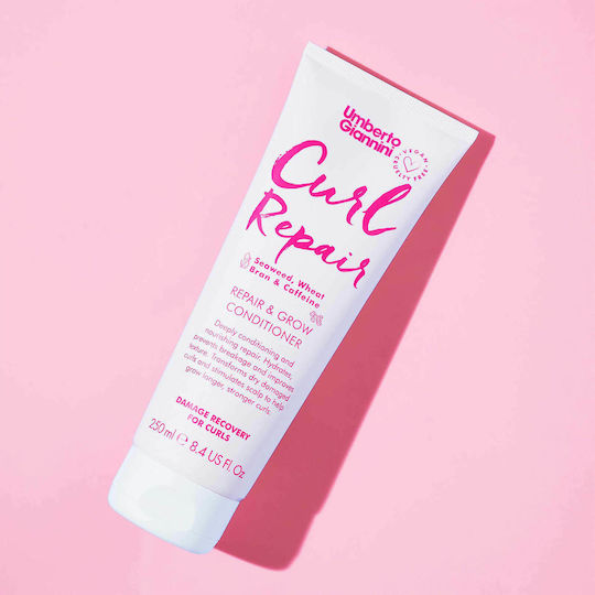 Umberto Giannini Curl Repair and Grow Conditioner Αναδόμησης/Θρέψης για Σγουρά Μαλλιά 250ml
