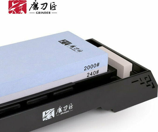 Taidea TG8224 Knife Sharpening Stone Double with Density 240/2000 18x6x2.8cm