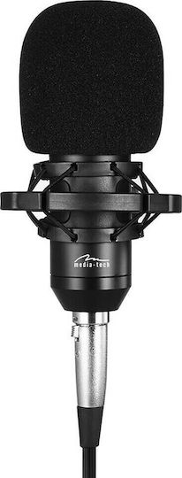 Media-Tech MT396 Σετ Δυναμικό Μικρόφωνο Gooseneck, Shock Mounted