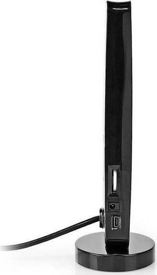 Nedis ANIR1504BK700 Εσωτερική Κεραία Τηλεόρασης (δεν Απαιτεί Τροφοδοσία) Μαύρη