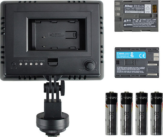 JJC Led Video Light 160 LED Panel On-Camera